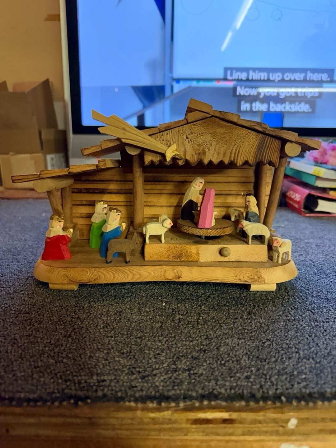 Vintage Wooden Nativity Karen Carson Creations 1 Piece Dayton Ohio ...,