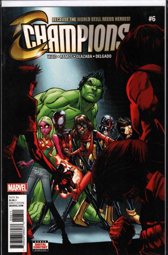 41548: MARVEL CHAMPIONS #6 NM Grade