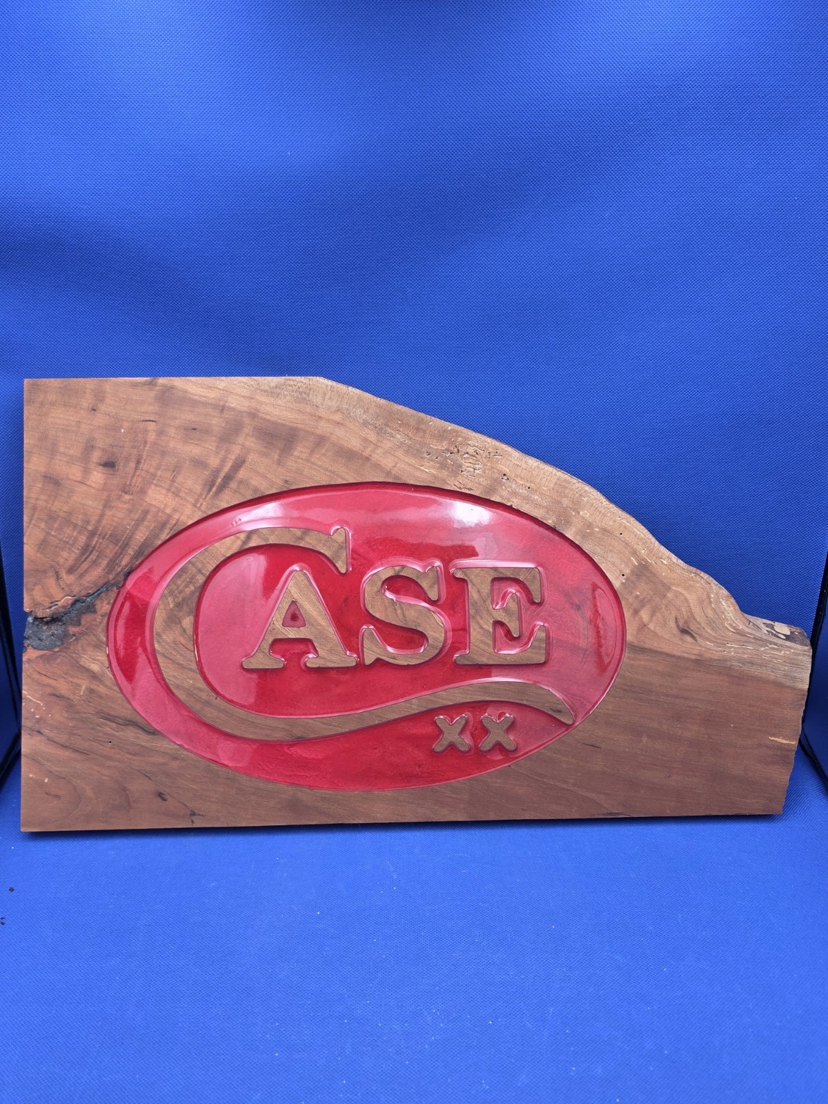 Handmade Case XX Knives Wood Display Sign Rustic Wall Decor Large 