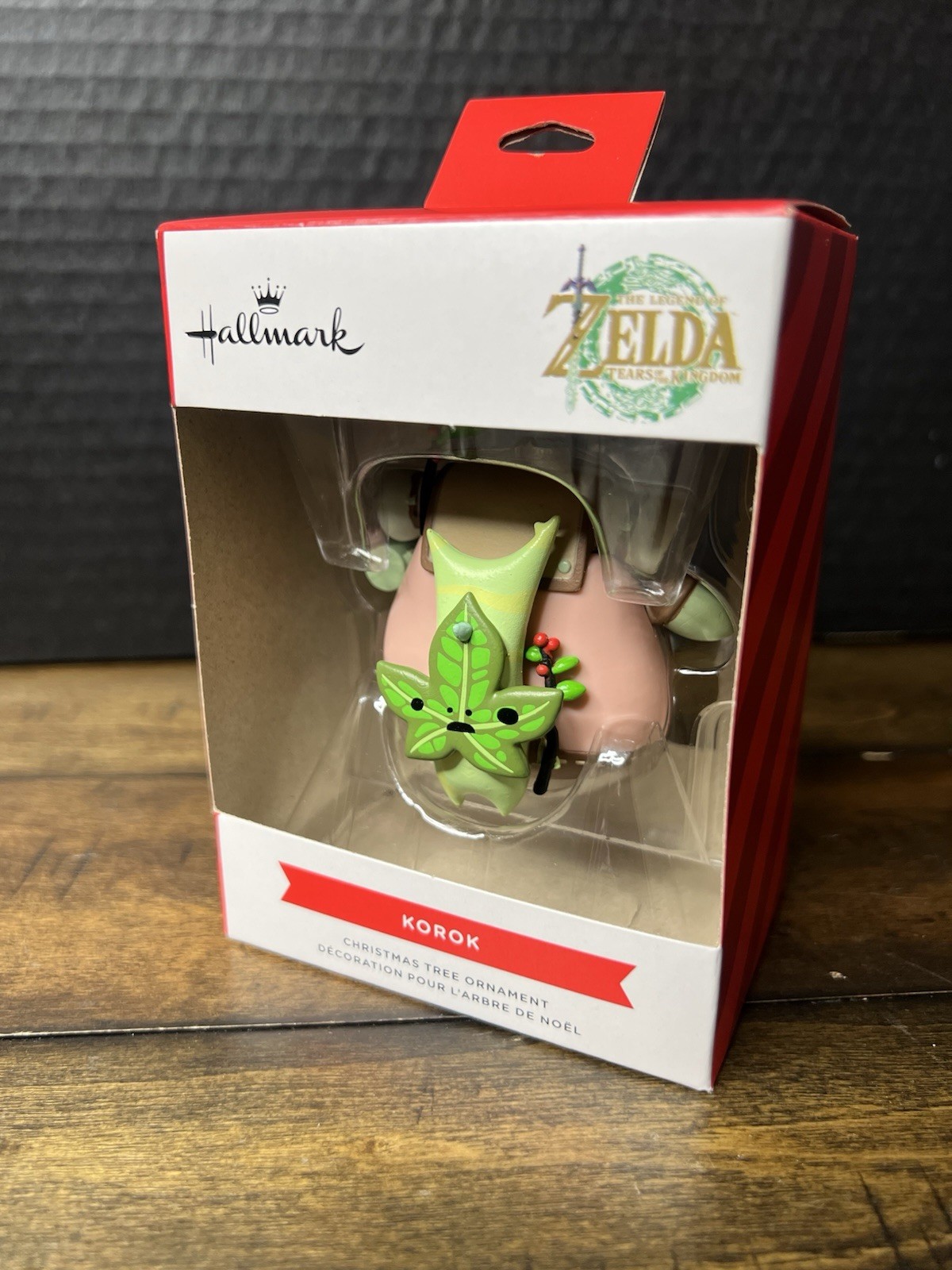 Korok Ornament The Legend Of Zelda Red Box Hallmark 2026 Exclusive Christmas