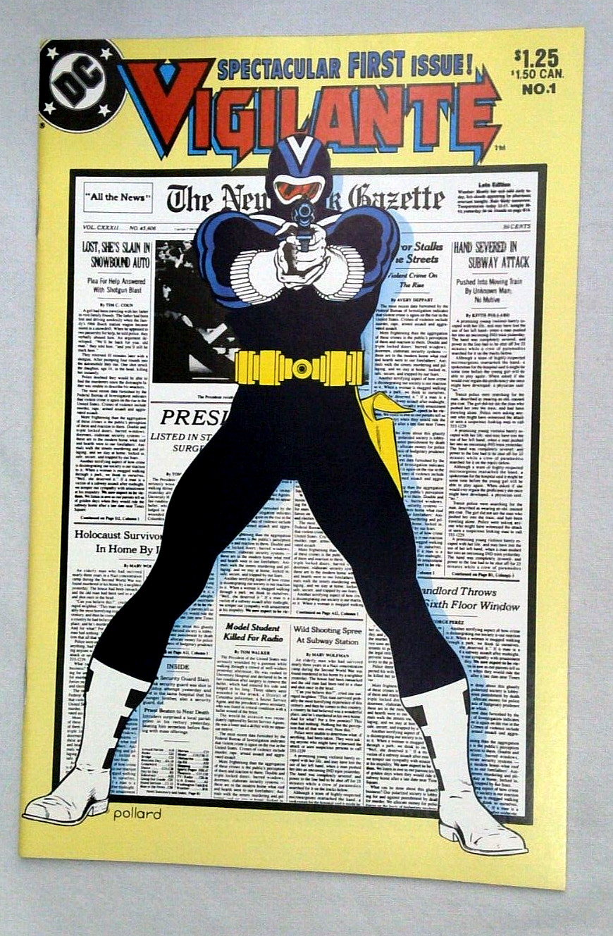 Vigilante #1~DC 1983~KEY 1st. Issue~Origin of Vigilante~NM