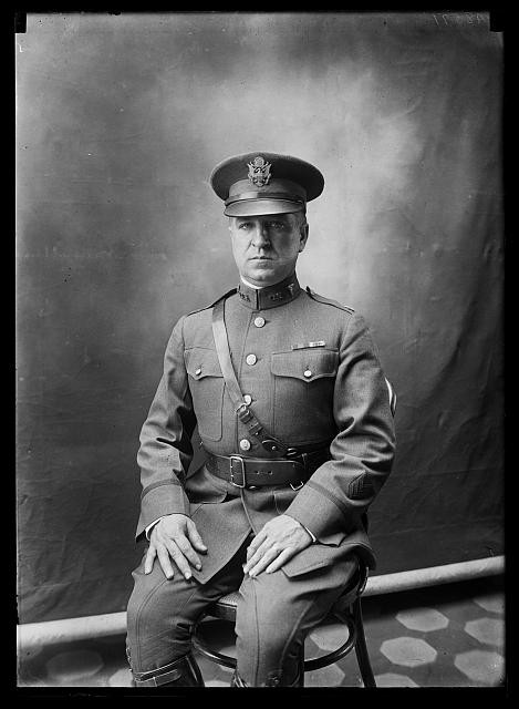 Photo:Military Portrait 1924 U.S. Army Officer Studio Photograph