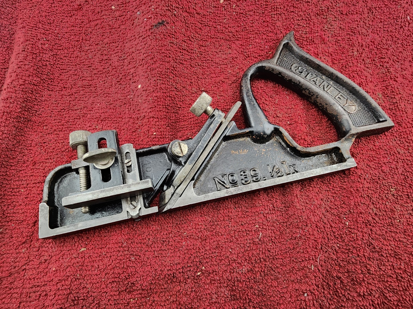 Vintage Stanley Sweetheart No.39 1/2 Skew Dado Plane, 1/2
