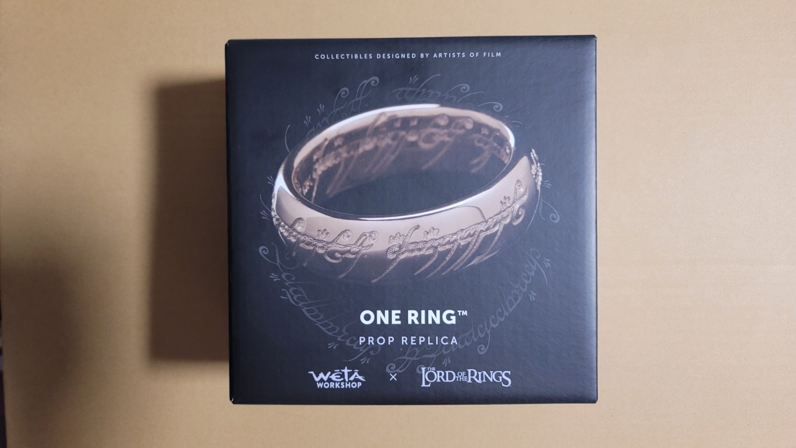 Weta Workshop Fan Expo Exclusive Giant One Ring LOTR 25th Anniversary Prop 