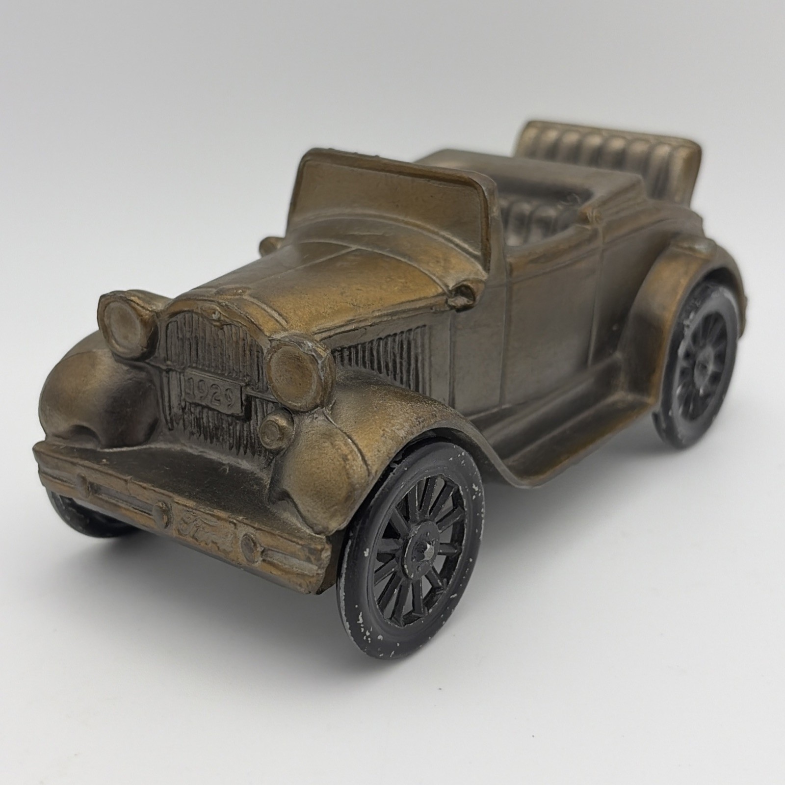 VTG ✅ 1974 Banthrico Inc Chicago IL 1929 Metal Ford Collectible Car Coin Bank