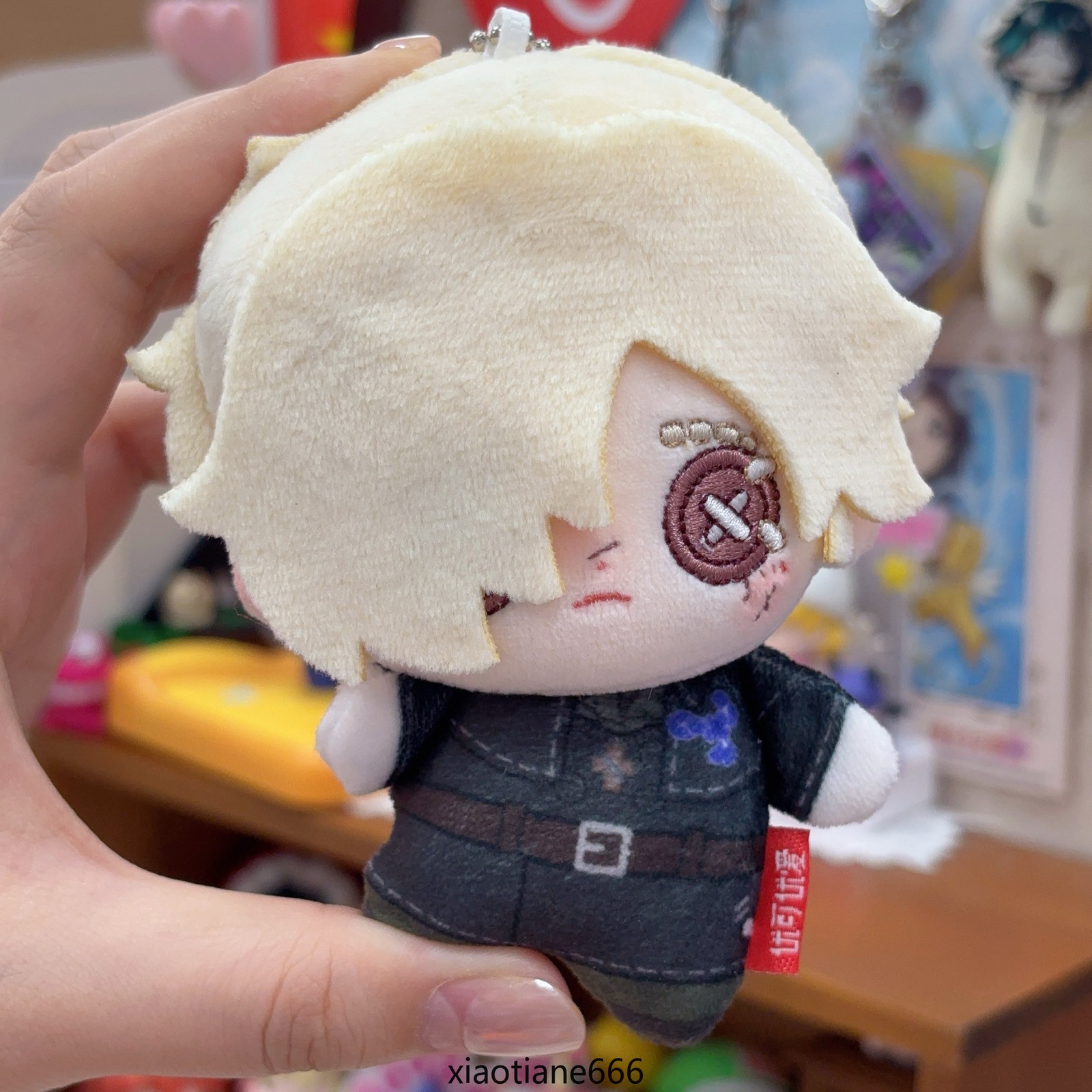 10cm Anime Identity V Grave Keeper Cosplay Cotton Doll Andrew Kreiss Soft Toy 
