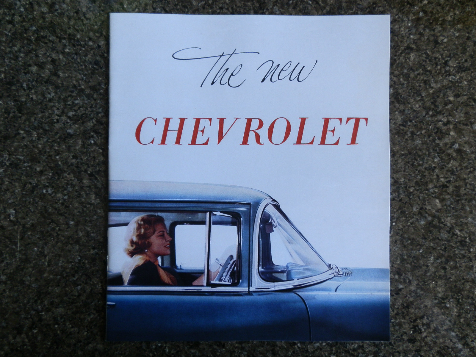 1955 CHEVROLET  ''RHD AUST''  BROCHURE. 