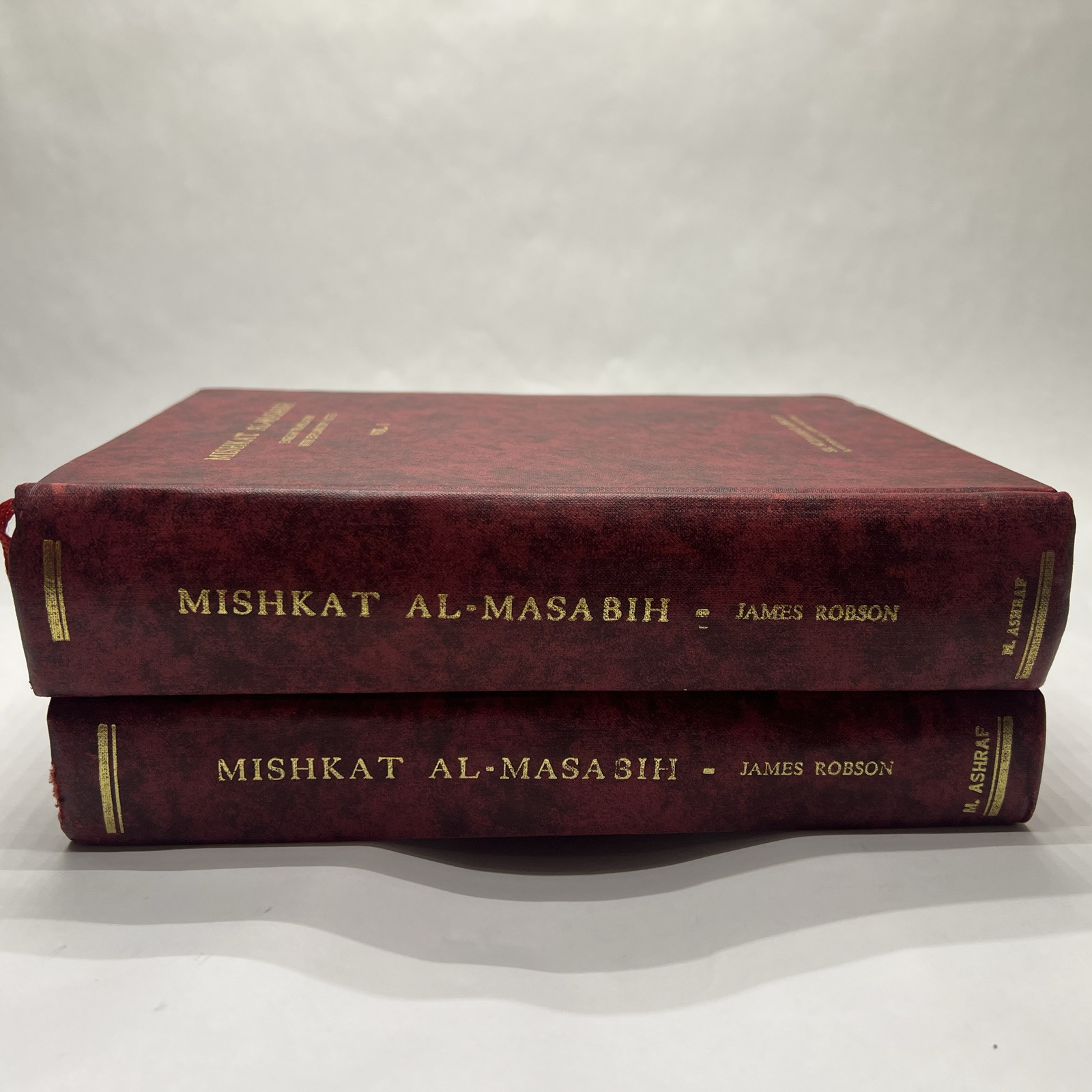 James Robson Mishkat Al-Masabih English Translation Explanatory Notes Vol. I, II