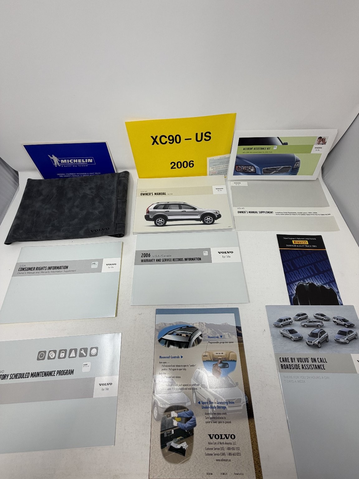 2006 Volvo XC90 Owners Manual OEM Set
