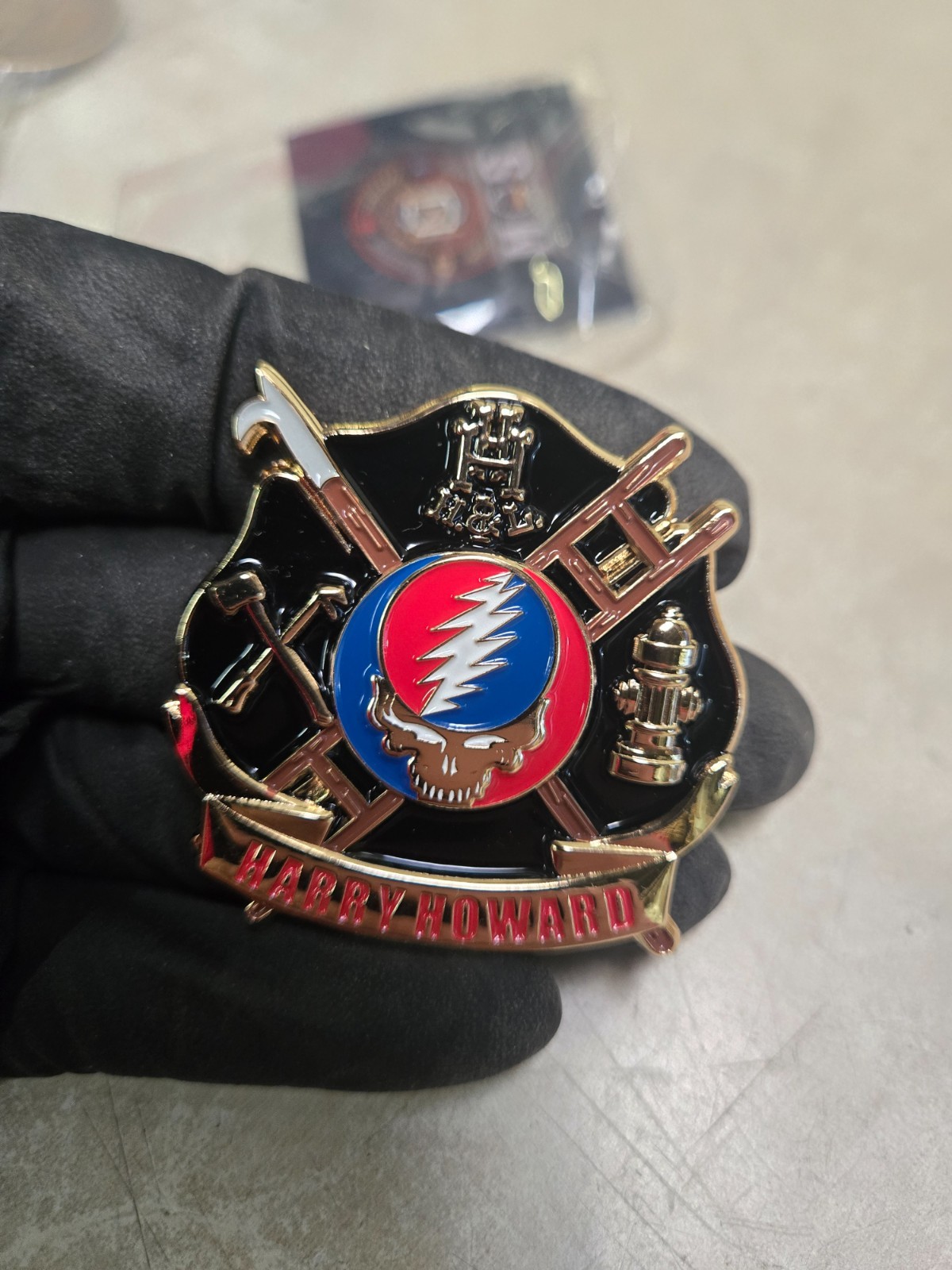 Port Chester New York HL Harry Howard Challenge coin
