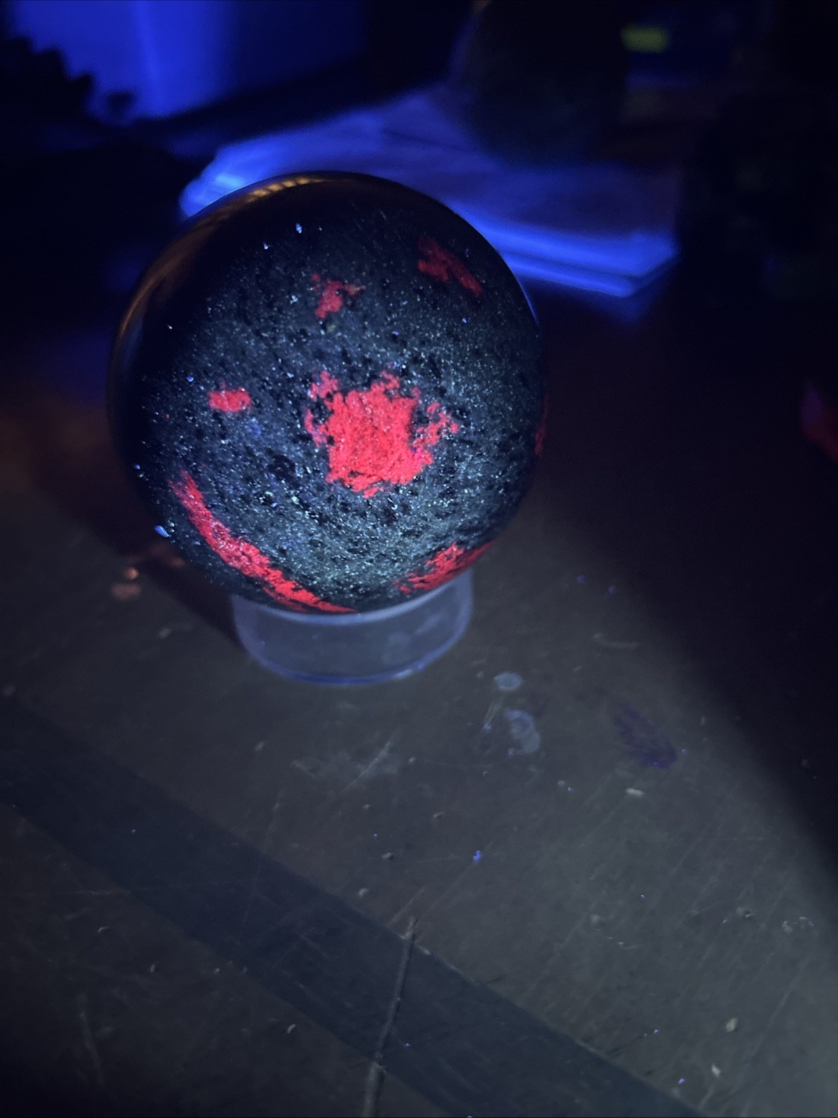 1.23LB  Natural green Ruby zoisite (anylite) crystal sample Healing ball
