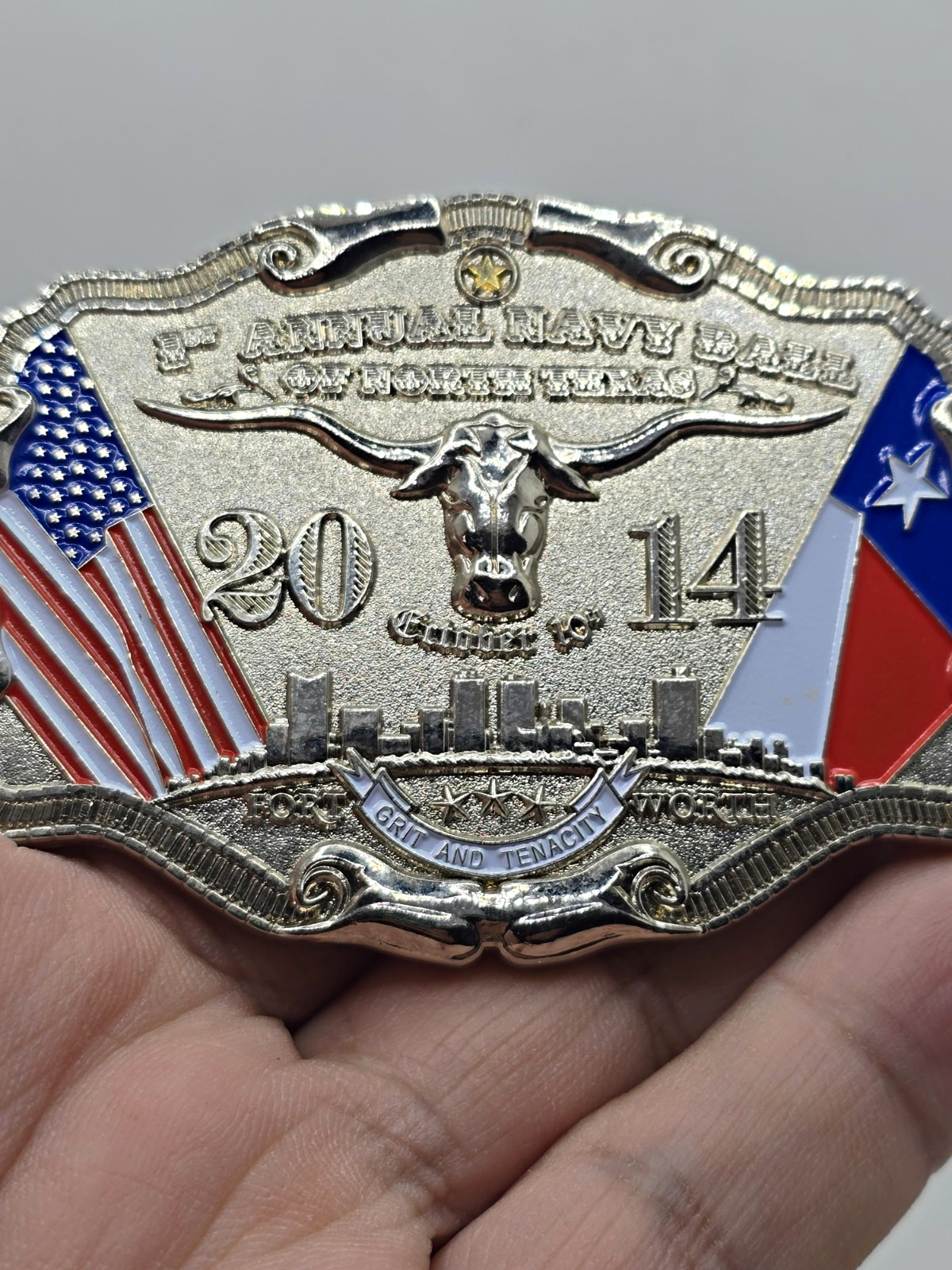 1st Annual Navy Ball N. Texas 2014 Navy SEAL Hero's Ser #071 Navy Challenge Coin