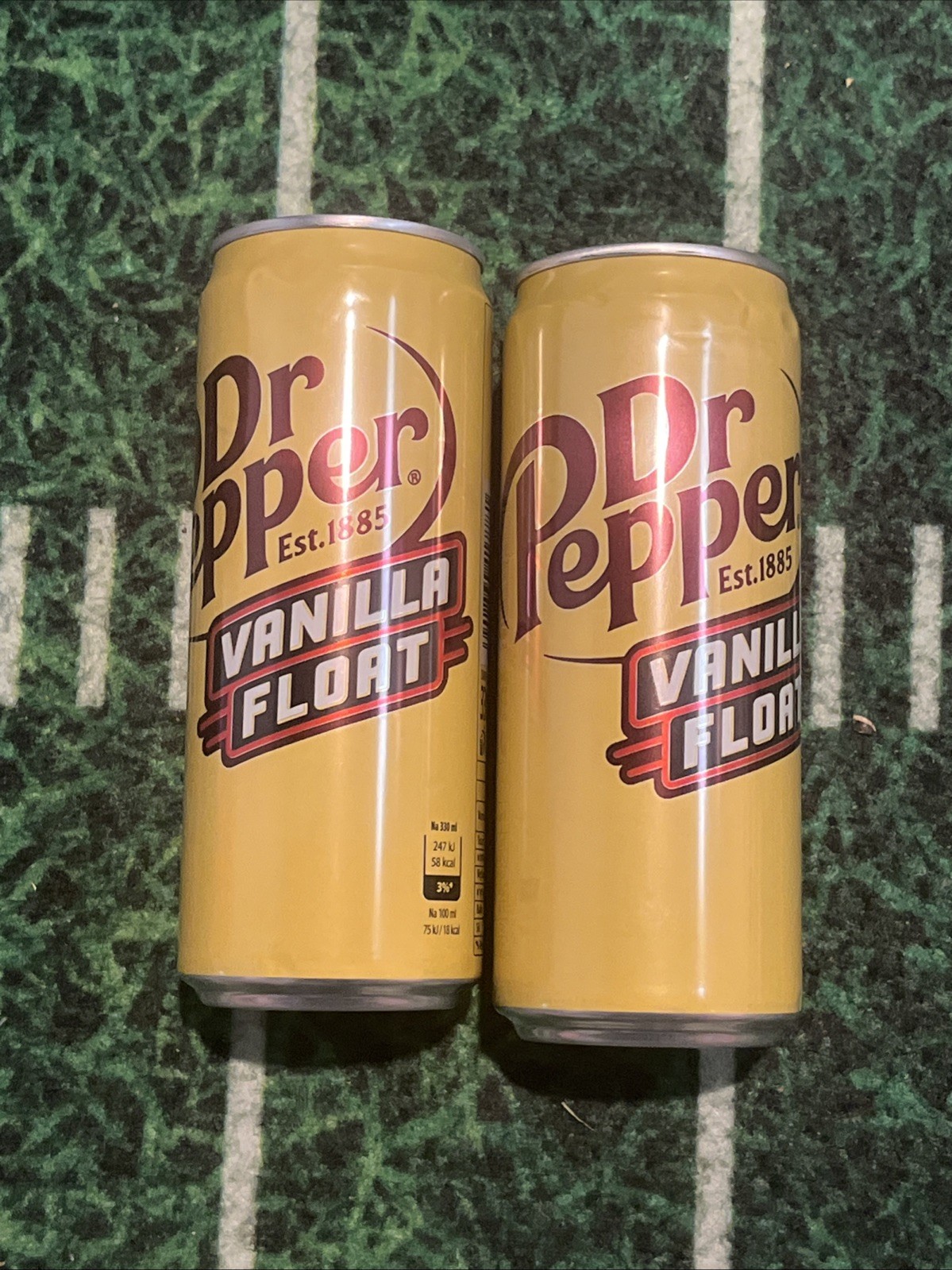 2 Dr Pepper Vanilla Float can; 330 ml / 11.2 fl oz; 🔥🔥🔥🔥