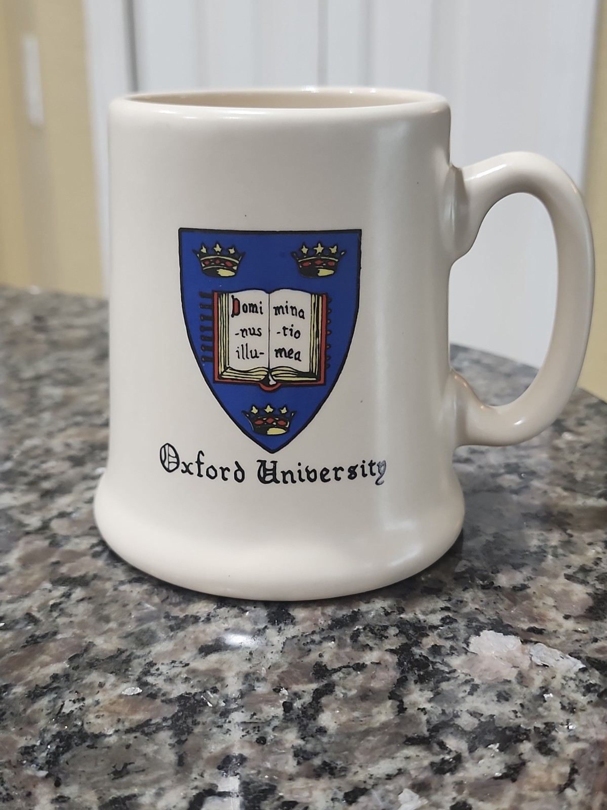 Vintage Oxford University Crest Ceramic Tea Mug/Cup Made in England.
