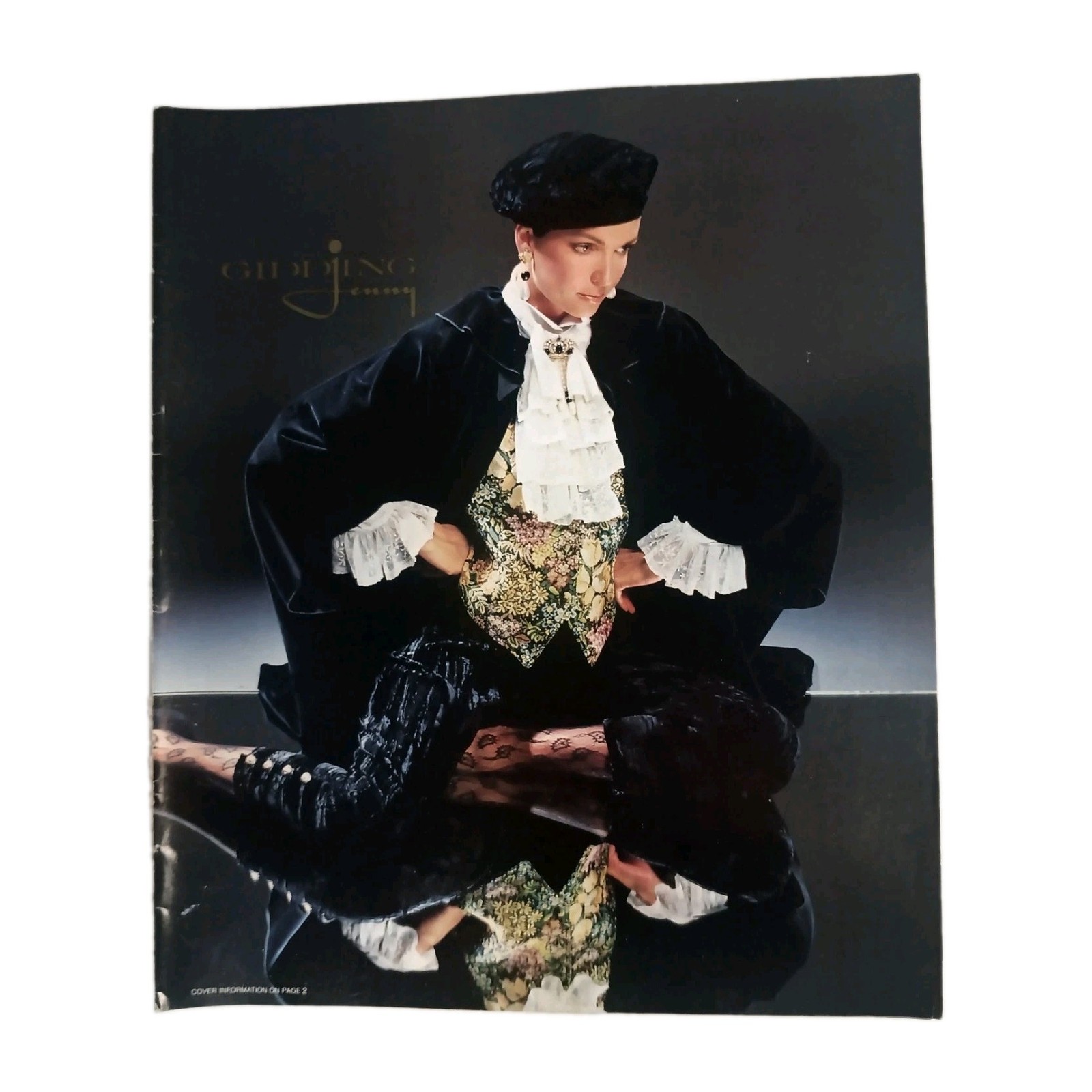 Vintage 1985 Gidding Jenny Fall Fashion Catalog Cincinnati Department Store 80s