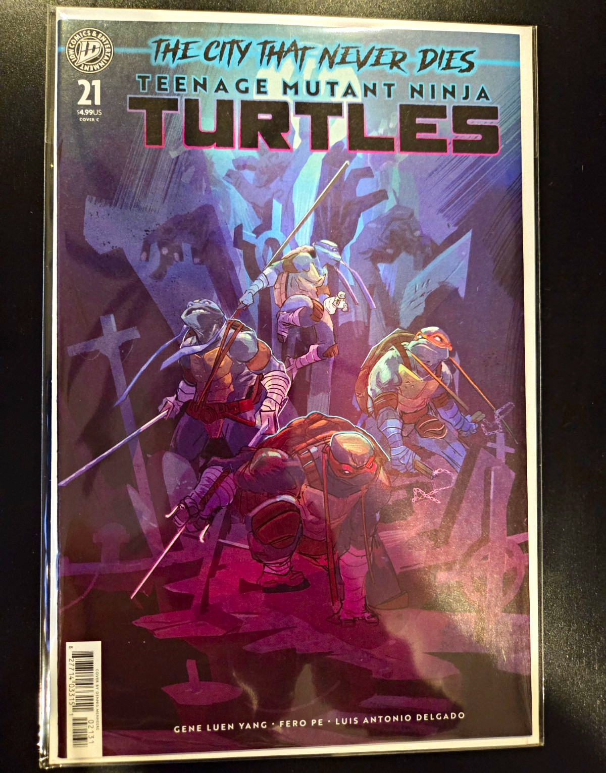 Teenage Mutant Ninja Turtles #21 Comic Book The City That Never Dies