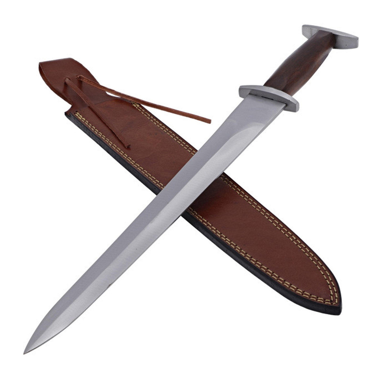 13th Century Knightly Sieghard Medieval Dagger Steel Full Tang Unsharpened LARP