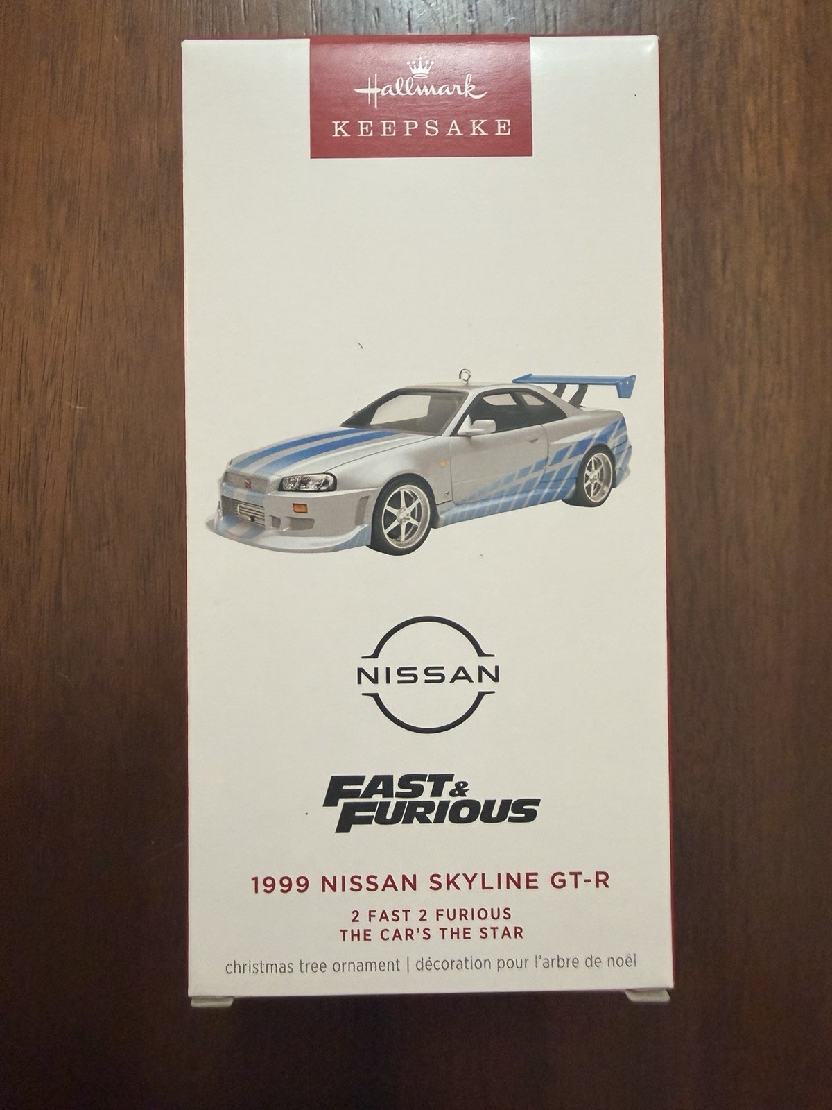 2026 Hallmark Ornament:  2 Fast & 2 Furious 1999 Nissan Skyline GT-4