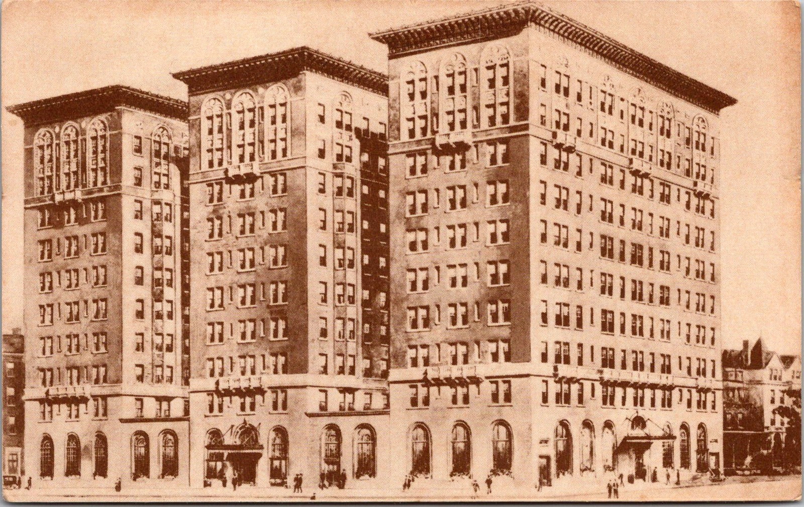 Penn Sheraton Hotel 39th Chestnut Philadelphia PA Vintage Postcard 5P22-3