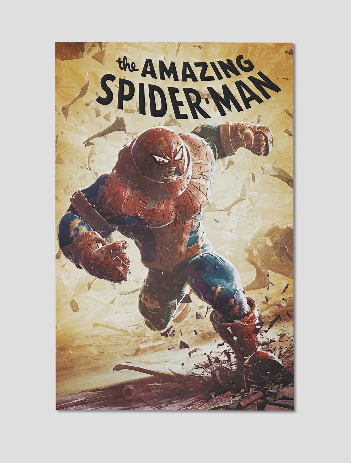 Spider-Juggernaut Amazing Spider-Man Premium Giclee Print Poster 11x17 Wall Art