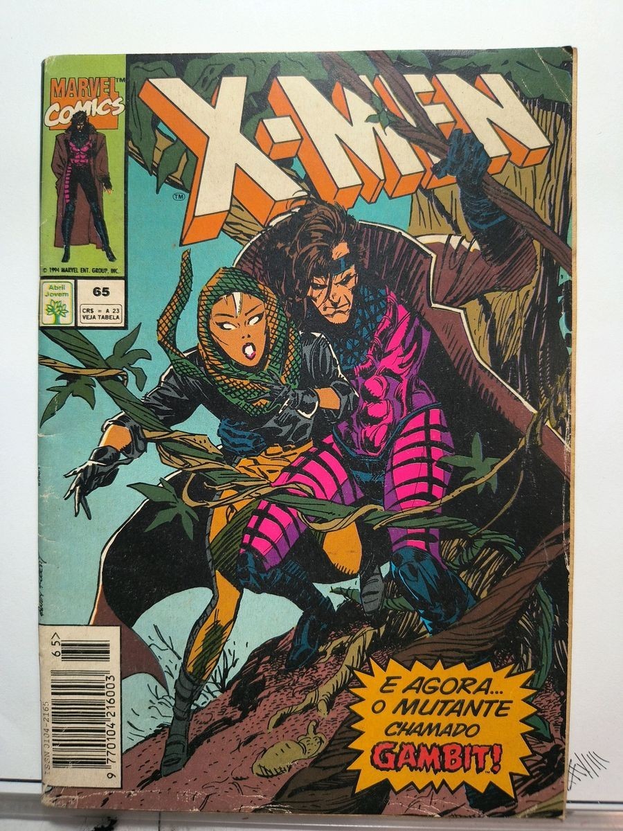 1990 MARVEL UNCANNY X-MEN #266 1ST APPEARANCE GAMBIT foreign KEY BRAZIL issue