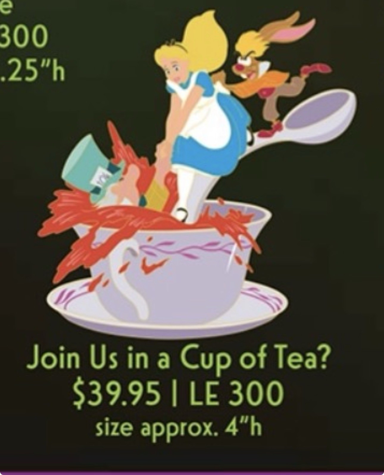 CONFIRMED WDI MOG Alice in Wonderland Once Upon a Nightmare LE 300 Disney Pin