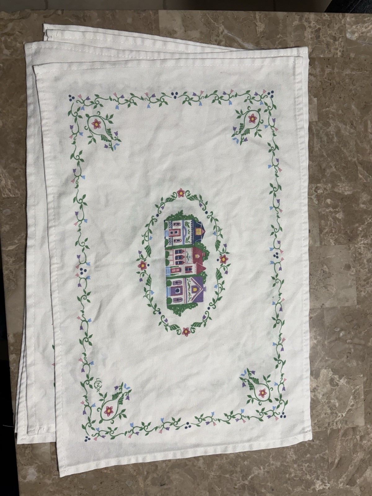 Lenox Village Placemat 4 Count