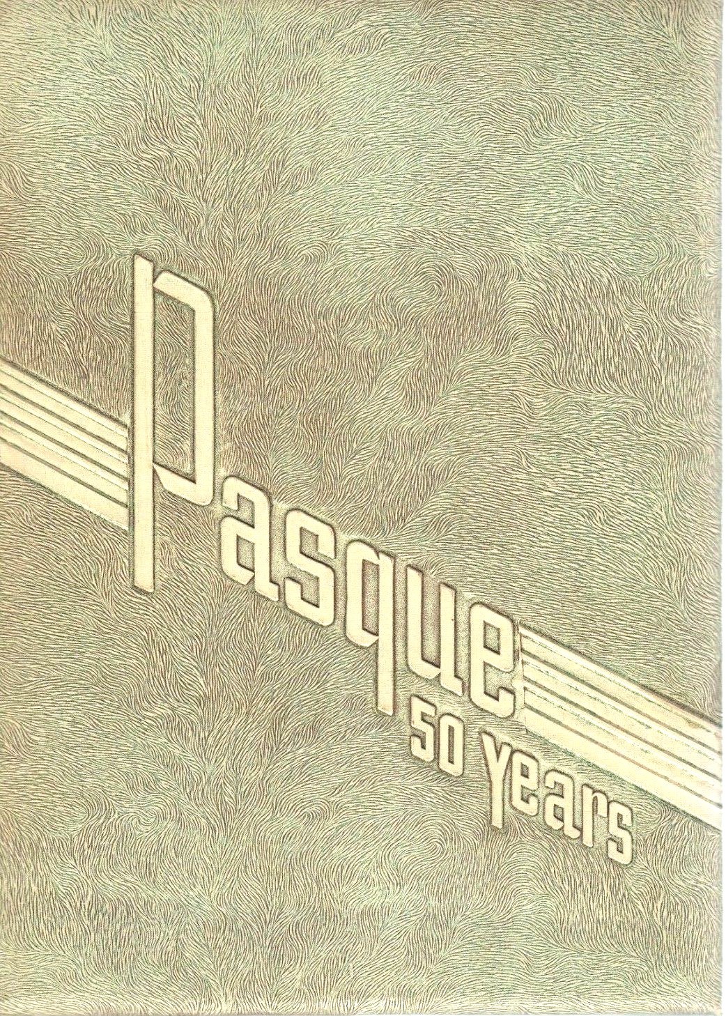 Original-1952 Northern State Teachers College-Aberdeen South Dakota-Pasque