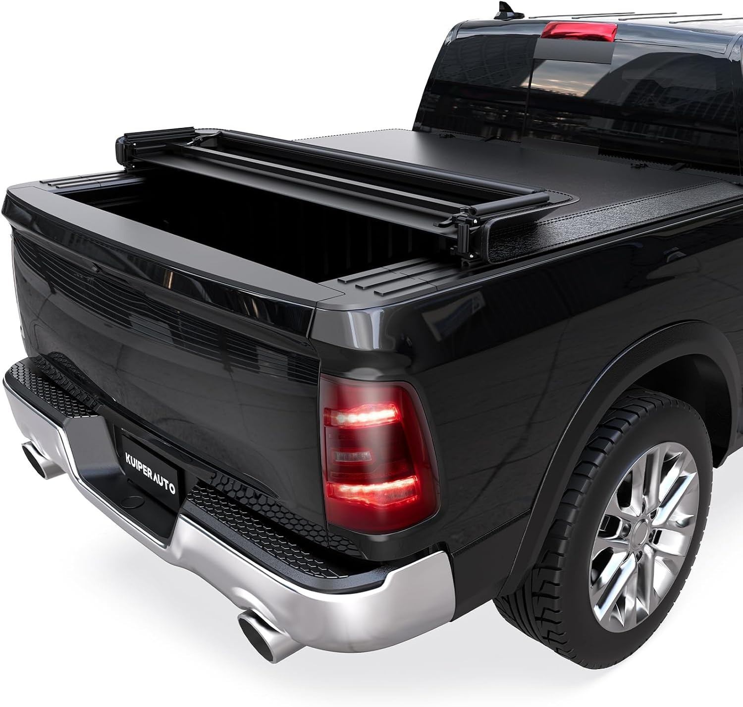 Soft Quad 5.7FT Truck Bed Tonneau Cover Compatible for 2009-2026 Dodge Ram 1500 Soft Quad 5.7FT Truck Bed Tonneau Cover Compatible for 2009-2026 Dodge Ram 1500