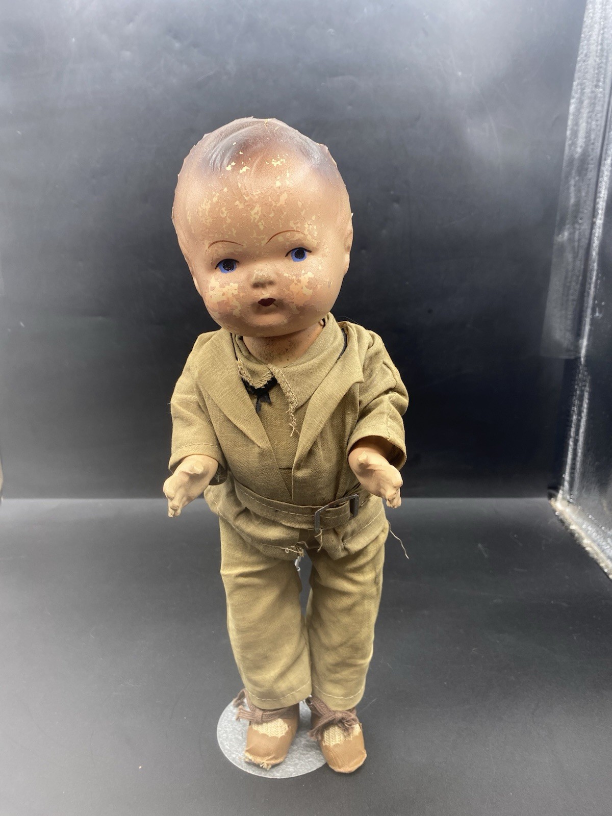 Early 1900’s  Antique Composition Boy  Doll