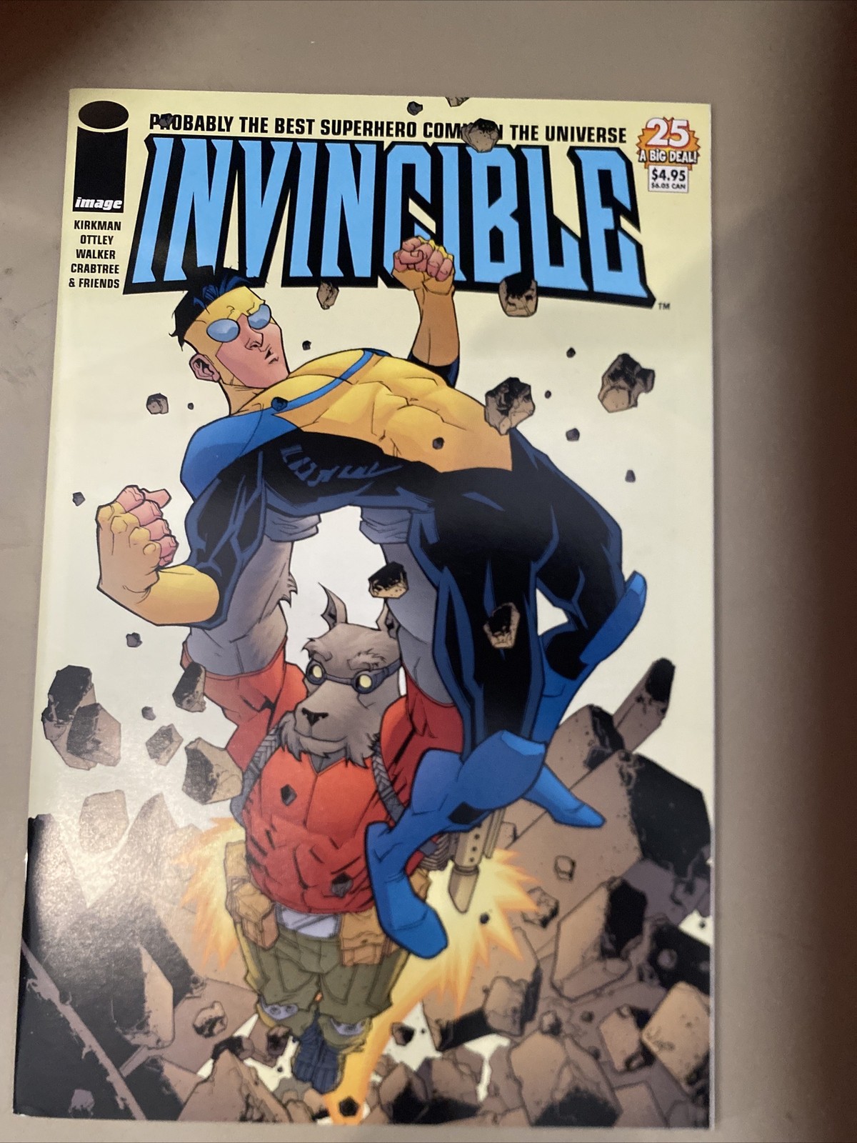 Invincible #25 Image Comics First Print NM High Grade In Mylar