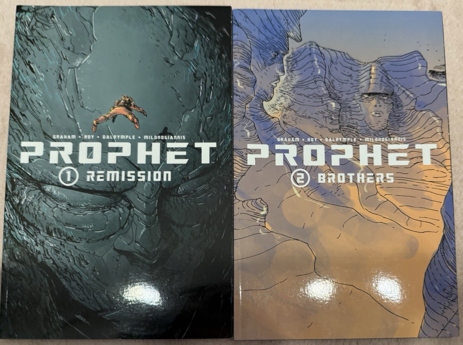 Prophet Volumes 1 & 2 Remission Brothers Brandon Graham Image Comics TPB Set
