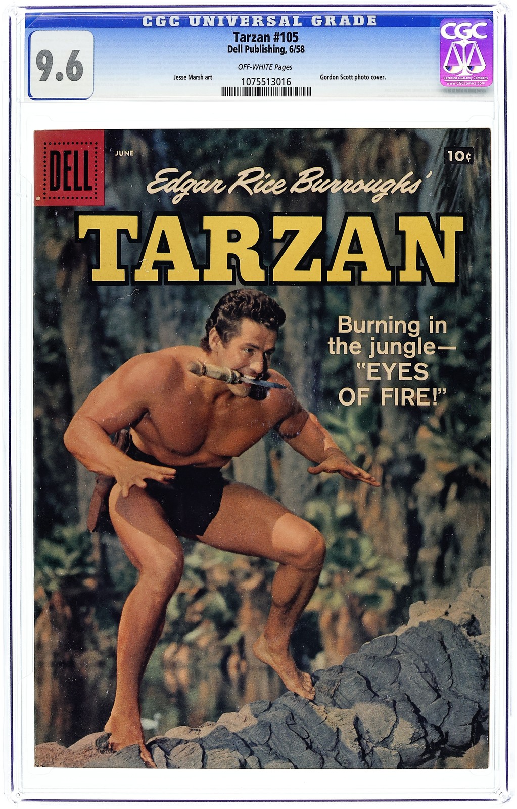 Tarzan #105-10C CGC 9.6 1958 1075513016