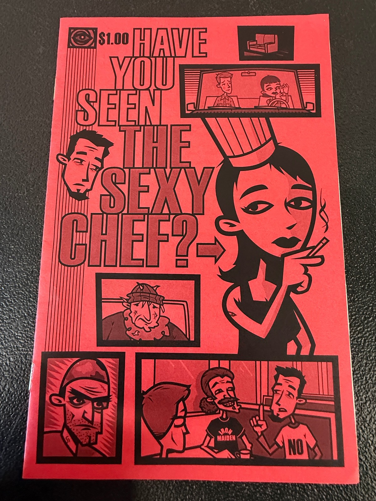 The Sexy Chef Comic Preview 2000 Spiral City Signed Ian Smith Tyson Smith