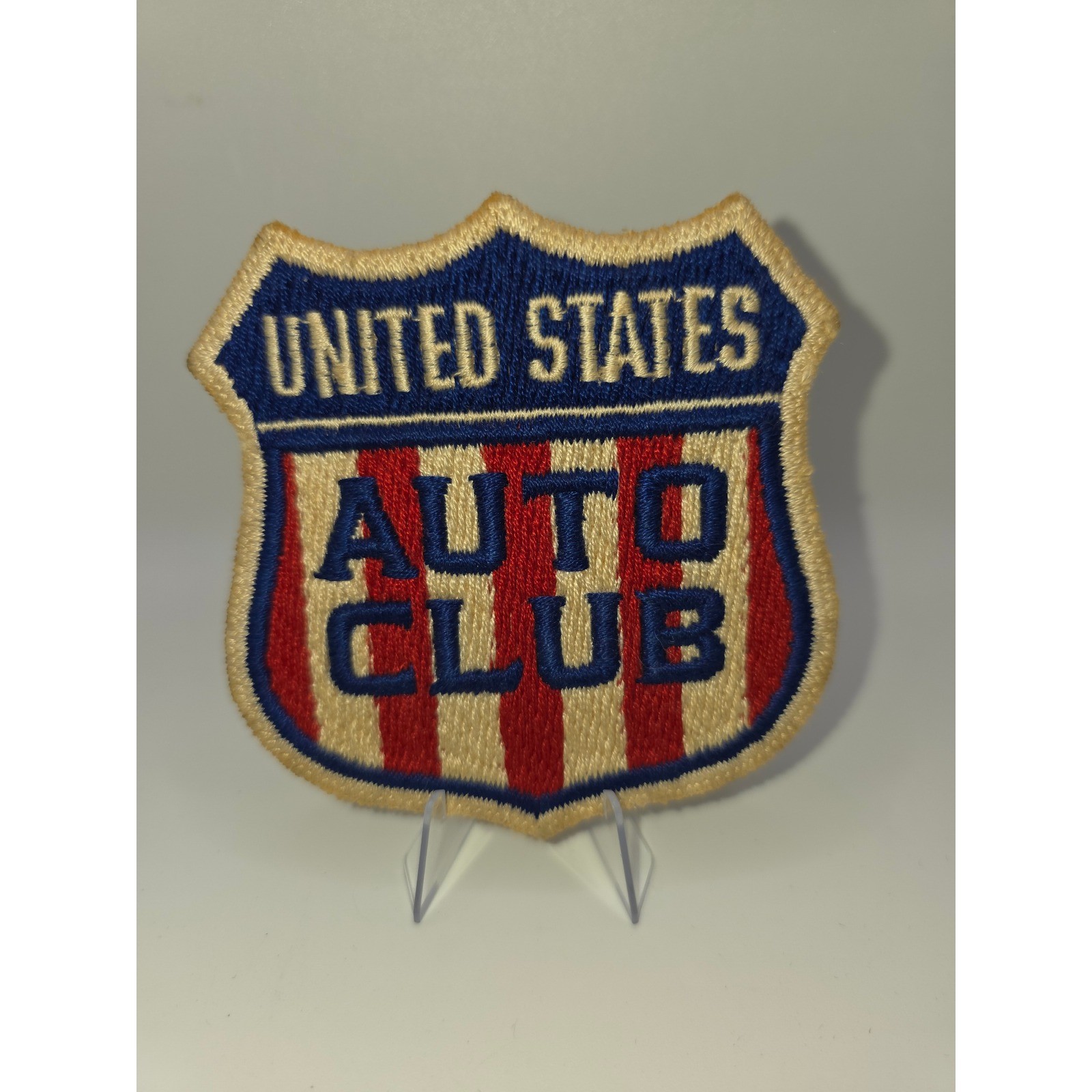 Vintage 1950s 60s USAC United States Auto Club Racing Patch Indy Car 3.5\