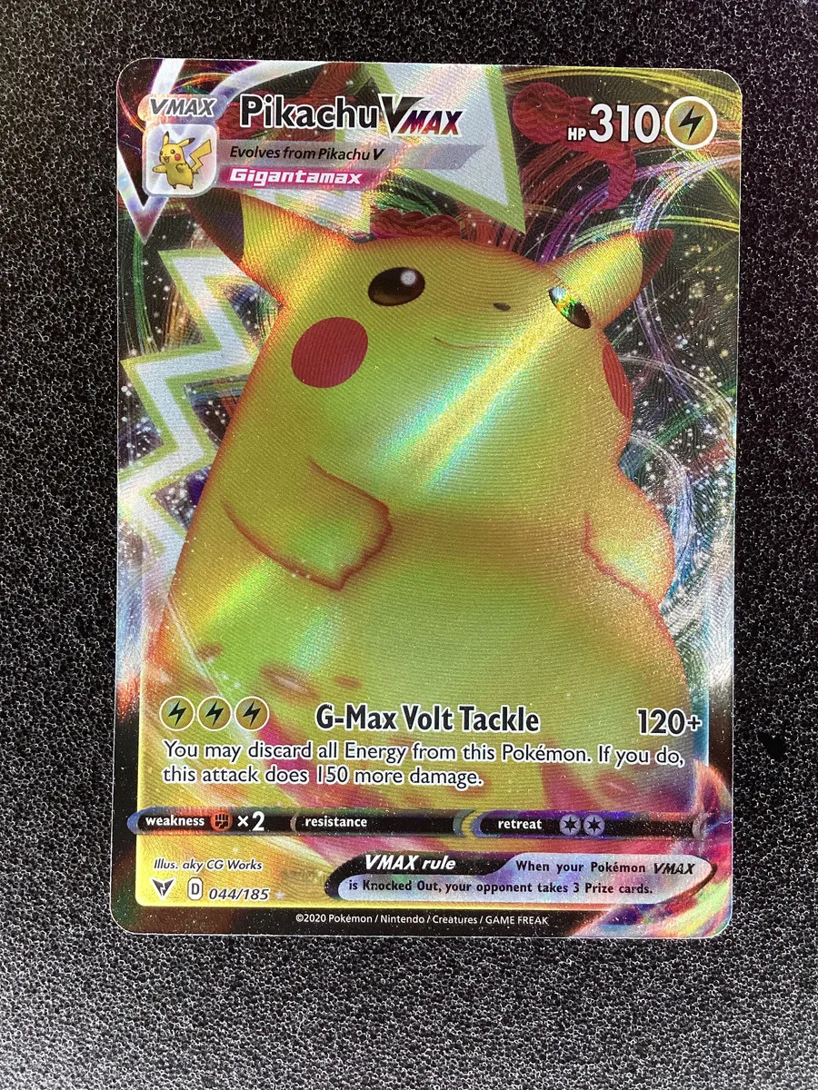 Pikachu VMAX Ultra Rare SWSH04: Vivid Voltage 044/185 NM