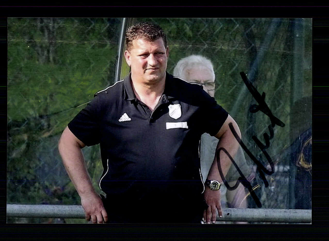 Michael Kostner Photo SV Kirchanschöring 2019-20 Original Signed