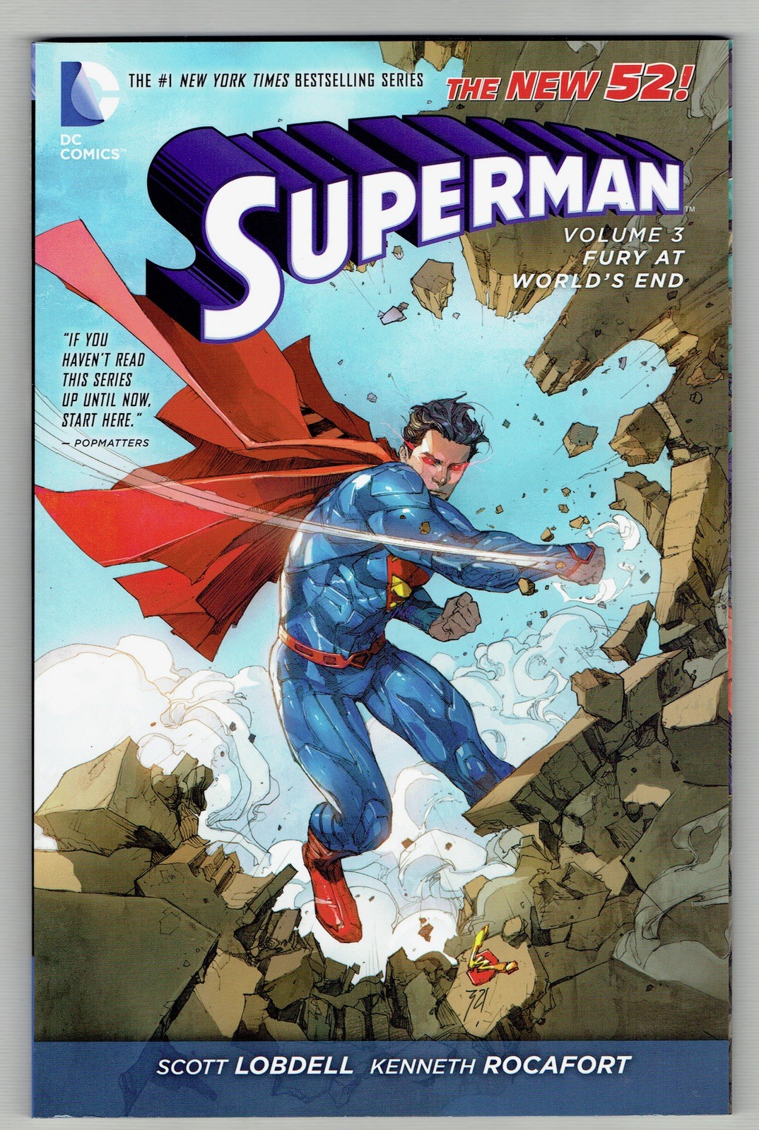 SUPERMAN TP VOL 3 FURY AT WORLDS END (N52) NEW