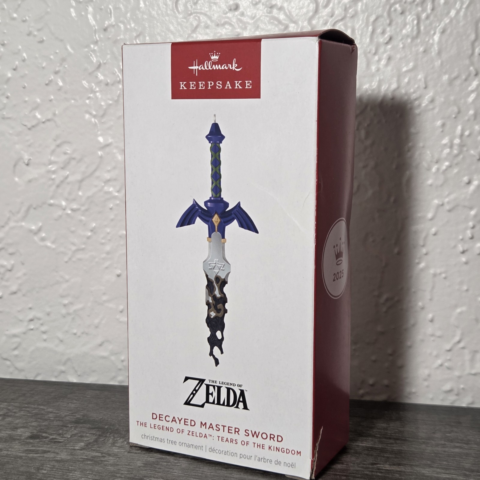 Hallmark Ornament 2025 Legend of Zelda Tears of the Kingdom Decayed Master Sword