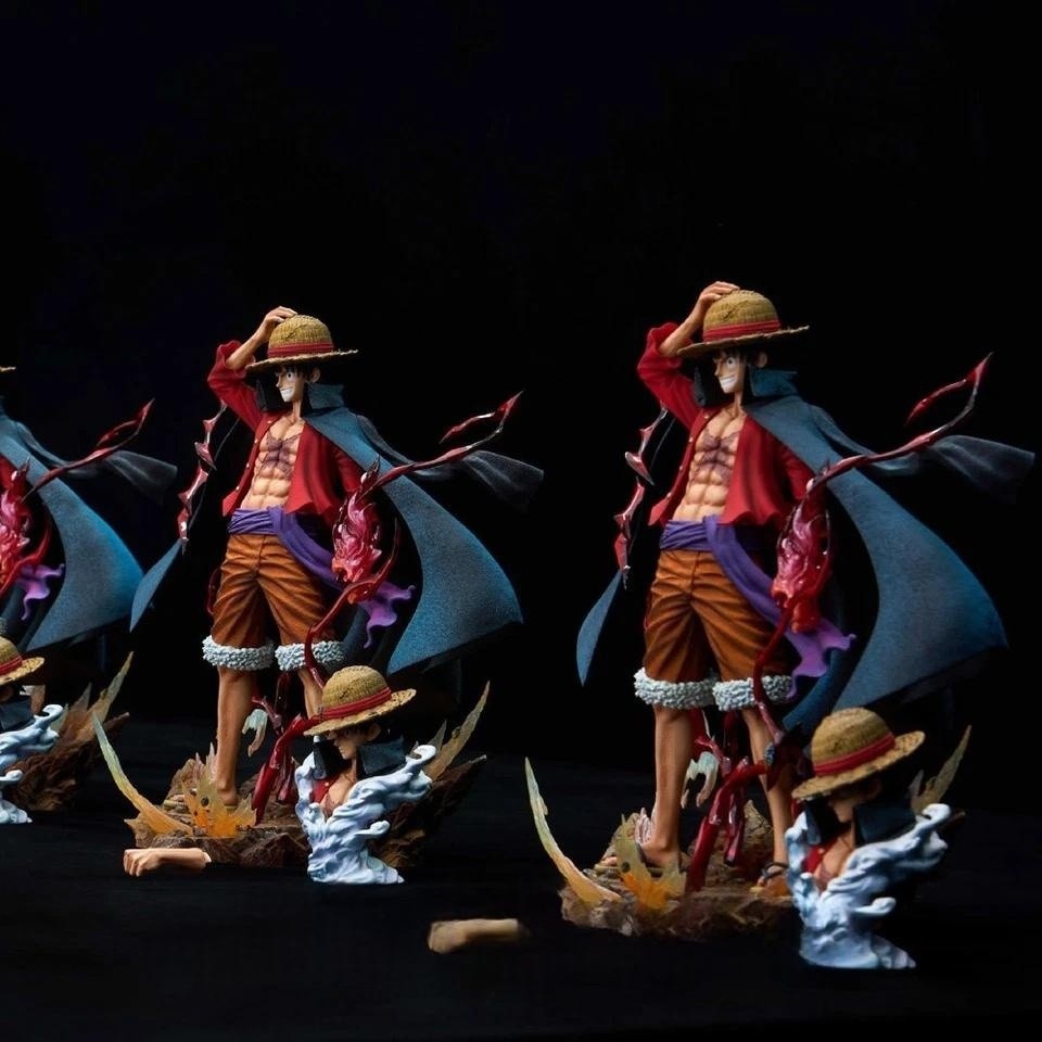 JIMEI PALACE Studio Monkey D. Luffy Model IN STOCK Painted PU 1/6 Scale New