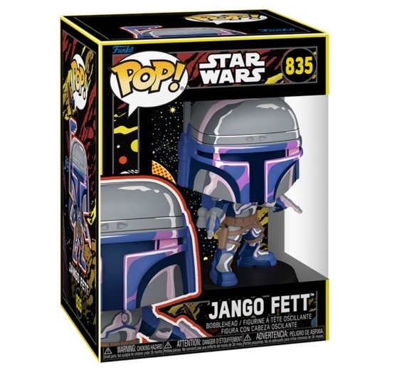 JANGO FETT - Star Wars Retro - Funko POP #835 Bobblehead Figure NEW / BOX WEAR