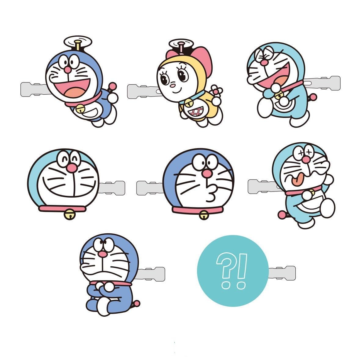 toshin pack I'm Doraemon bangs clip collection ID-HP012 *1 piece