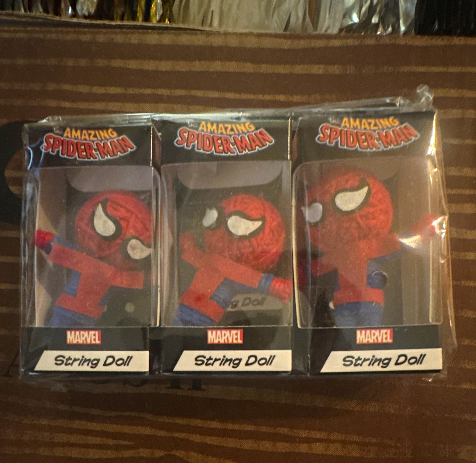 VINTAGE 1992 Marvel Amazing Spider-Man Exclusive String Doll Factory Sealed