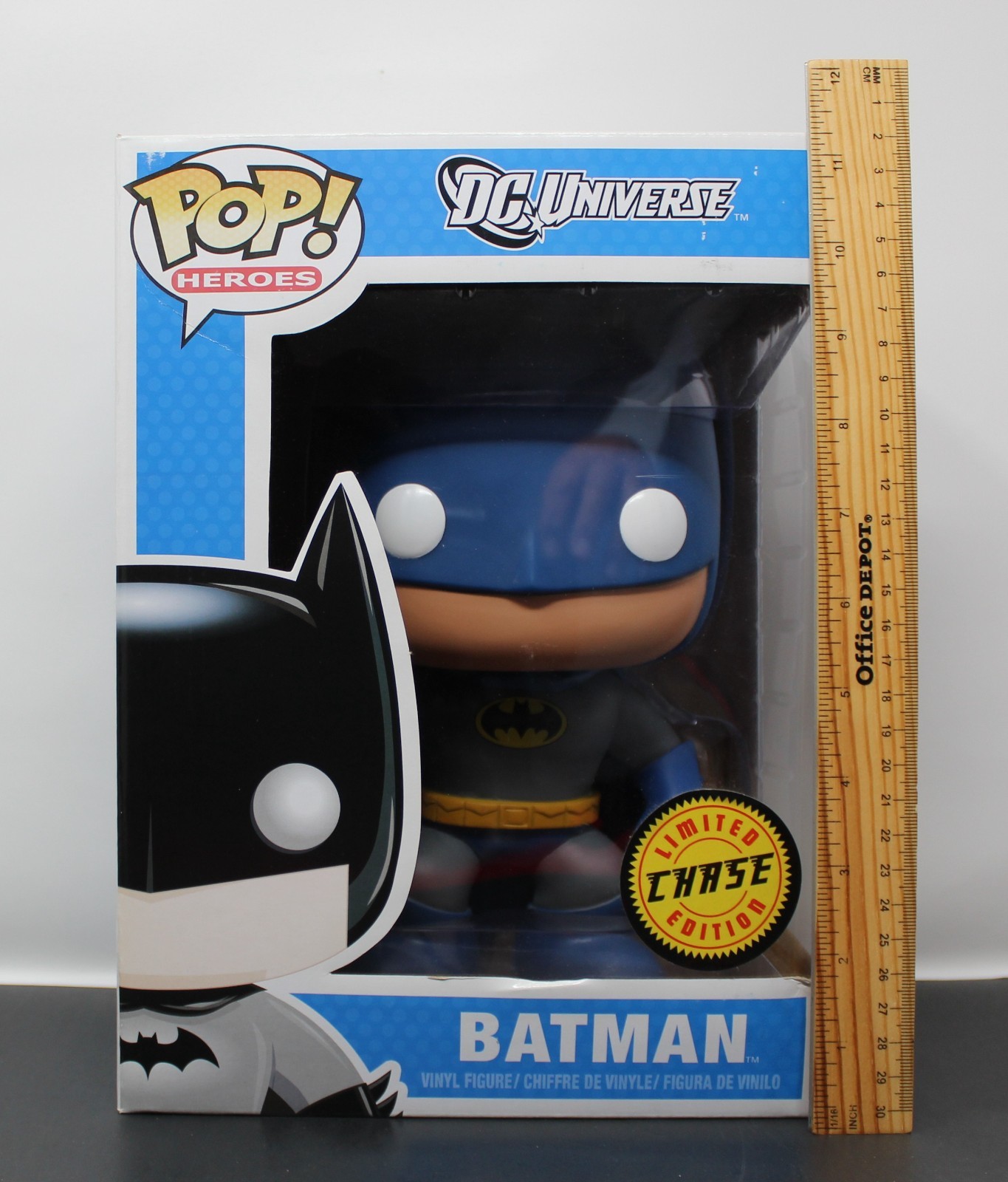 DC COMICS - 10 INCH GIANT BATMAN (CHASE) - 2012 - FUNKO POP