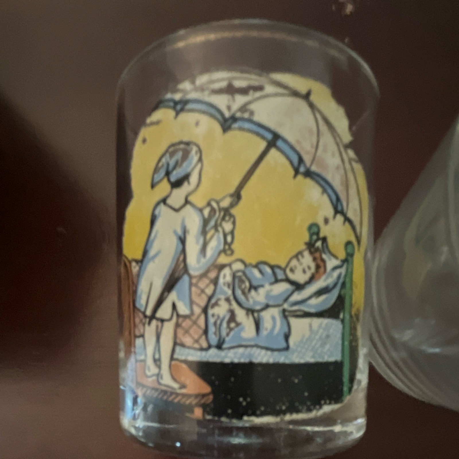 Vintage 1960s/1970s Luminarc France Hans Christian Andersen Child\'s Juice Glass