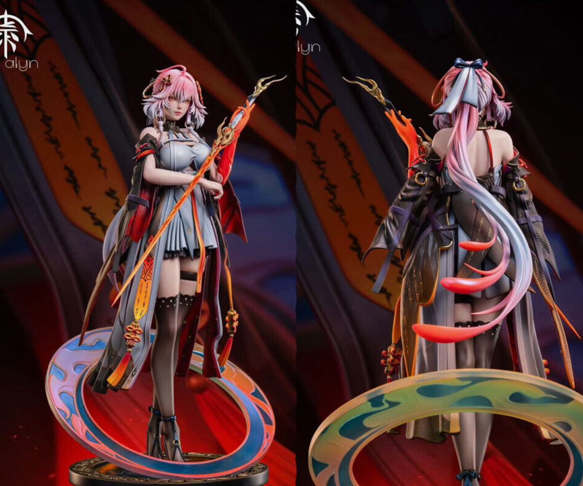 Ad alyn Studio Wuthering Waves Changli Statue IN STOCK PU Lily Ver A 1/4 Scale