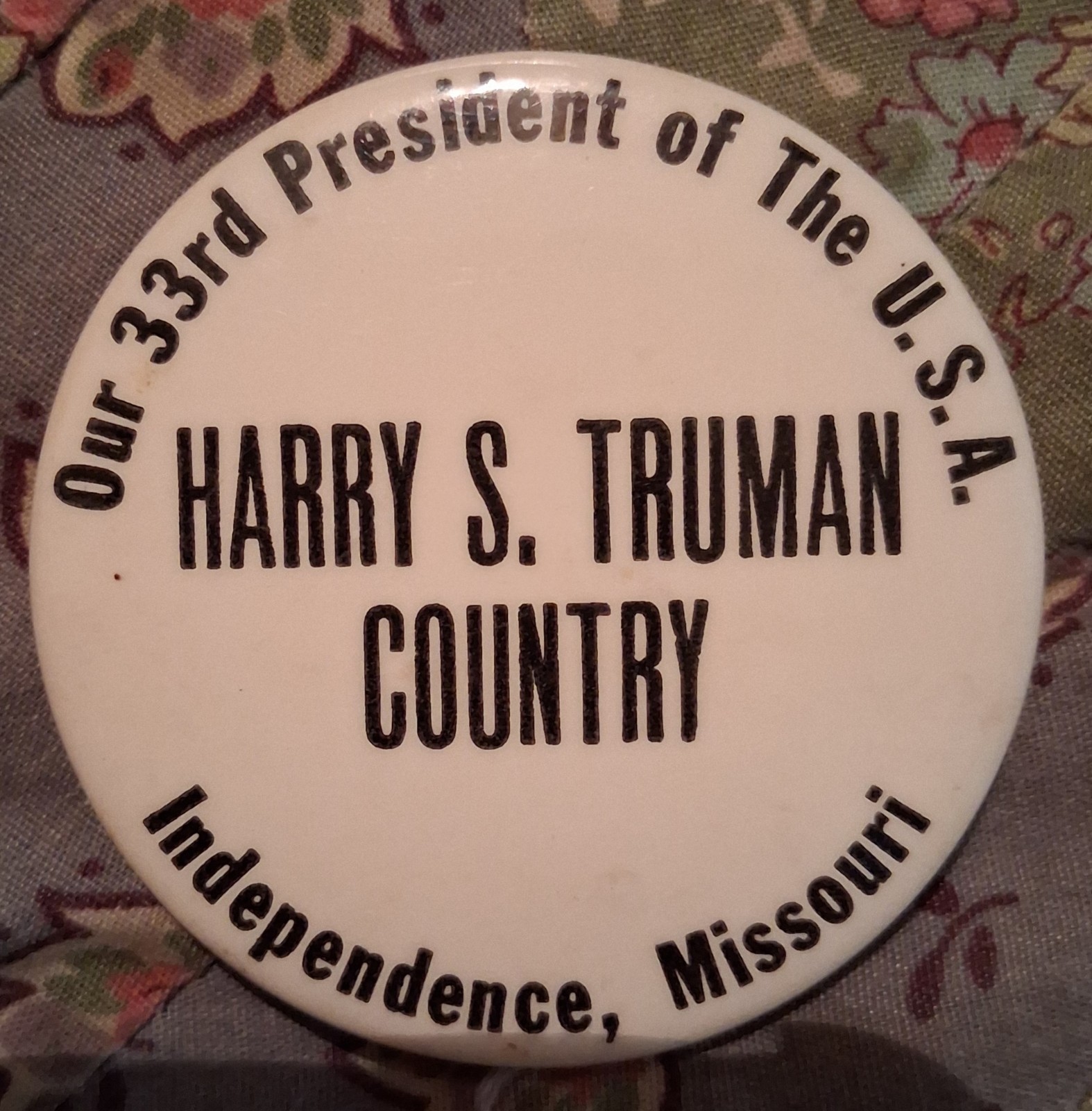 1948/1949 TRUMAN COUNTRY MISSOURI POLITICAL, Rare