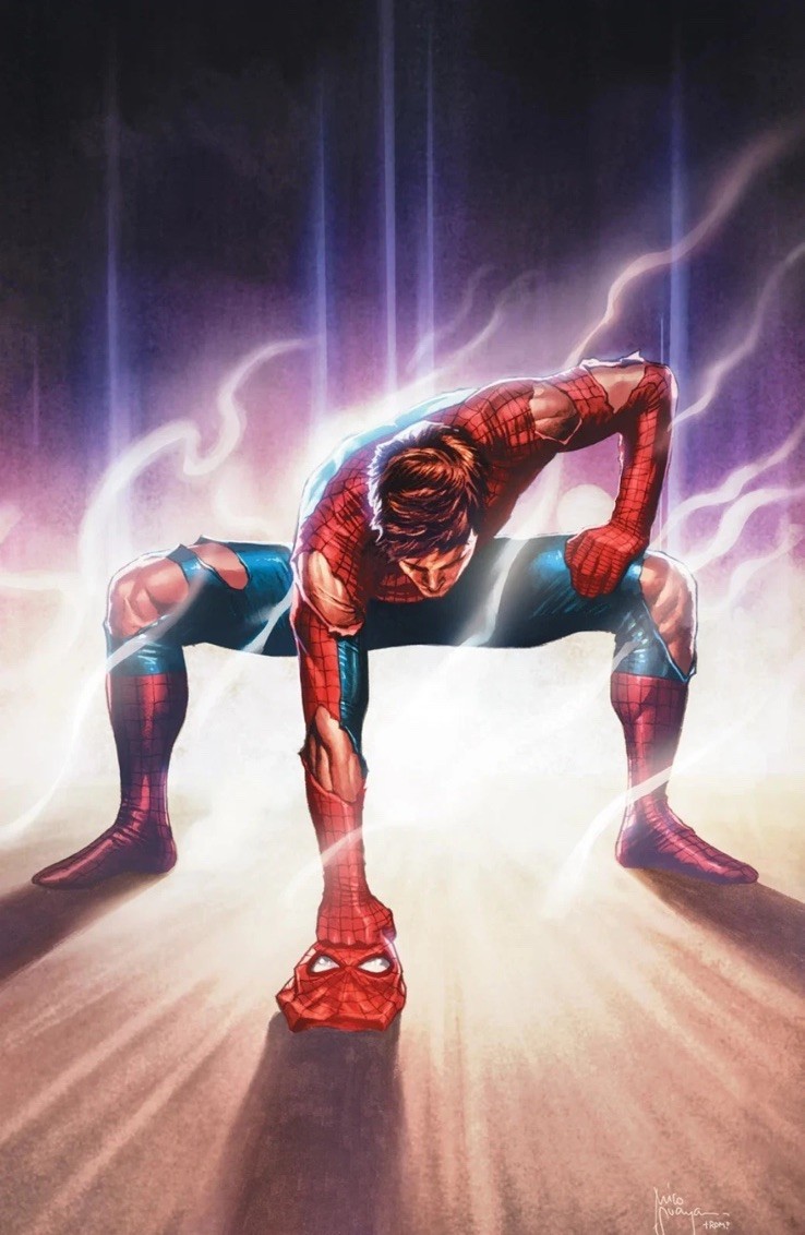 AMAZING SPIDER-MAN #1000 36 MICO SUAYAN VIRGIN NYCC VARIANT Vol #7 PRESALE