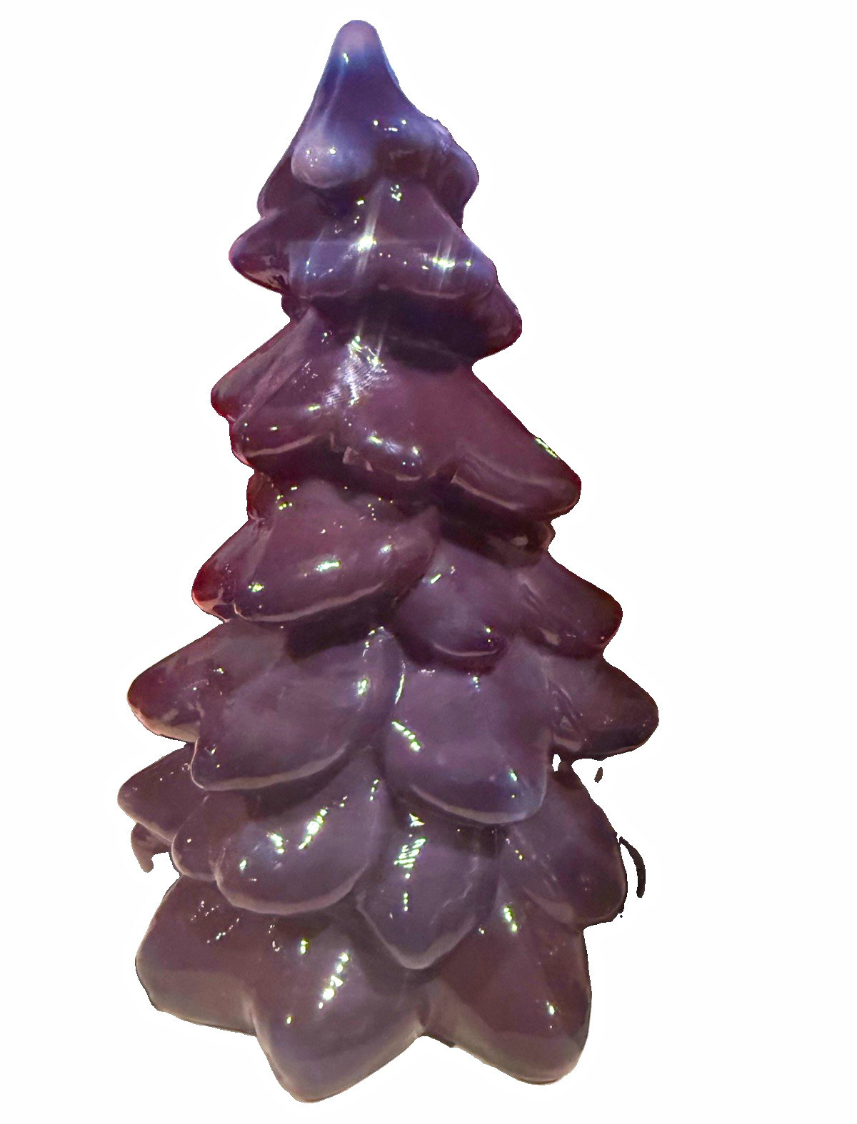 Eggplant Mosser Christmas Tree 5.5 inches