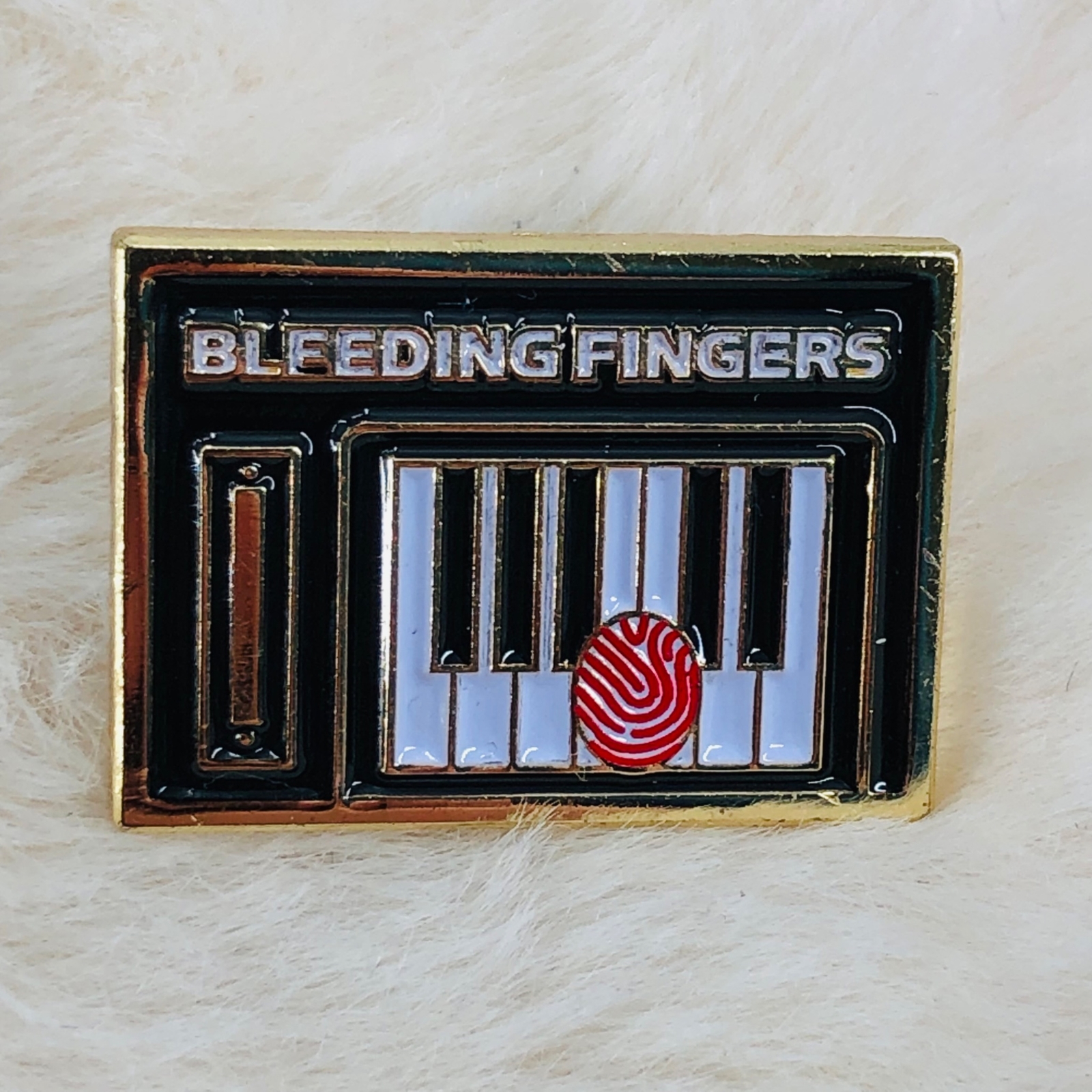 Hans Zimmer Bleeding Fingers Music Enamel Lapel Pin